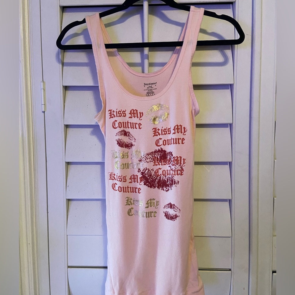 Juicy Couture pink tank